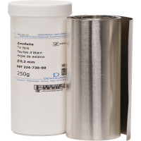 Cinn fólia, (114 cm x 100 mm x 0,3 mm), Tekercs, 250 g, 1 darab