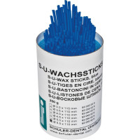 Wax Sticks, (110 x 5,5 mm), Öntoviasz, Rudak, kék, 250 g, 1 Csomag