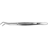 Zahnpinzette nach Meriam - 1 db, 16 cm, gerieft - 728/2