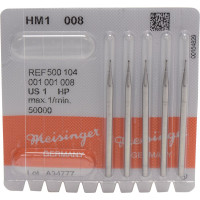 HM-Bohrer 1, fúró, ISO 008, HP, 5 darab