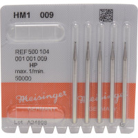 HM-Bohrer 1, fúró, ISO 009, HP, 5 darab
