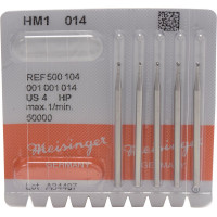 HM-Bohrer 1, fúró, ISO 014, HP, 5 darab
