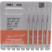 HM-Bohrer 1, fúró, ISO 016, HP, 5 darab