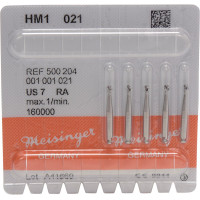 HM-Bohrer 1, fúró, ISO 021, RA, 5 darab