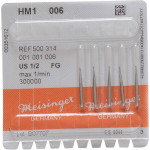 HM-Bohrer 1, fúró, ISO 006, FG, 5 darab