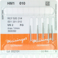 HM-Bohrer 1, fúró, ISO 010, FG, 5 darab