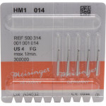 HM-Bohrer 1, fúró, ISO 014, FG, 5 darab