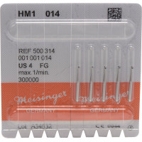 HM-Bohrer 1, fúró, ISO 014, FG, 5 darab