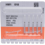HM-Bohrer 1, fúró, ISO 018, FG, 5 darab