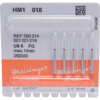 HM-Bohrer 1, fúró, ISO 018, FG, 5 darab