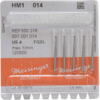 HM-Bohrer 1, fúró, ISO 014, FGXL, 5 darab