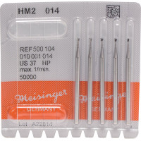 HM-Bohrer 2, fúró, ISO 014, HP, 5 darab
