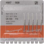 HM-Bohrer 7, fúró, ISO 008, FG, 5 darab