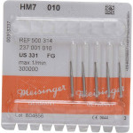 HM-Bohrer 7, fúró, ISO 010, FG, 5 darab