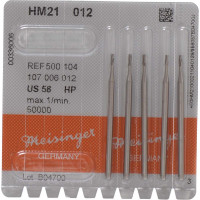 HM-Bohrer 21, fúró, ISO 012, HP, 5 darab