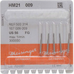 HM-Bohrer 21, fúró, ISO 009, FG, 5 darab