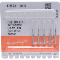 HM-Bohrer 21, fúró, ISO 010, FG, 5 darab