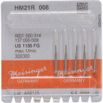 HM-Bohrer 21R, fúró, ISO 008, FG, 5 darab