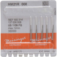 HM-Bohrer 21R, fúró, ISO 008, FG, 5 darab
