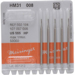 HM-Bohrer 31, fúró, ISO 008, HP, 5 darab