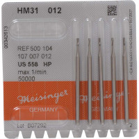 HM-Bohrer 31, fúró, ISO 012, HP, 5 darab