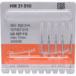 HM-Bohrer 31, fúró, ISO 010, FG, 5 darab