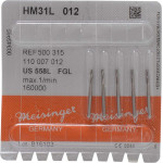 HM-Bohrer 31L, fúró, ISO 012, FGL, 5 darab