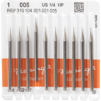 Stahlbohrer 1, acél-fúró, ISO 005, HP, 10 darab
