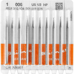Stahlbohrer 1, acél-fúró, ISO 006, HP, 10 darab