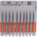 Stahlbohrer 1, acél-fúró, ISO 008, HP, 10 darab