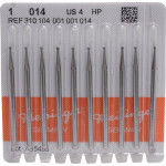 Stahlbohrer 1, acél-fúró, ISO 014, HP, 10 darab