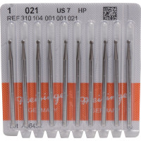 Stahlbohrer 1, acél-fúró, ISO 021, HP, 10 darab