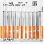 Stahlbohrer 1, acél-fúró, ISO 025, HP, 10 darab