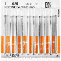 Stahlbohrer 1, acél-fúró, ISO 025, HP, 10 darab