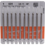 Stahlbohrer 1, acél-fúró, ISO 031, HP, 10 darab