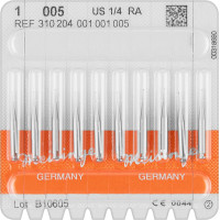 Stahlbohrer 1, acél-fúró, ISO 005, RA, 10 darab