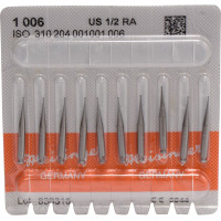 Stahlbohrer 1, acél-fúró, ISO 006, RA, 10 darab