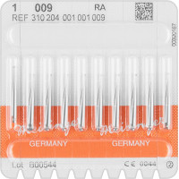 Stahlbohrer 1, acél-fúró, ISO 009, RA, 10 darab