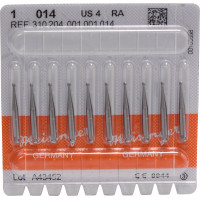 Stahlbohrer 1, acél-fúró, ISO 014, RA, 10 darab