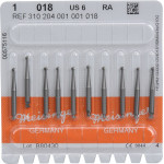 Stahlbohrer 1, acél-fúró, ISO 018, RA, 10 darab