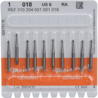 Stahlbohrer 1, acél-fúró, ISO 018, RA, 10 darab