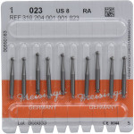 Stahlbohrer 1, acél-fúró, ISO 023, RA, 10 darab