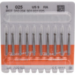 Stahlbohrer 1, acél-fúró, ISO 025, RA, 10 darab