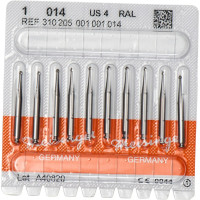 Stahlbohrer 1, acél-fúró, ISO 014, RAL, 10 darab