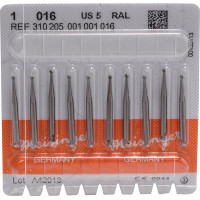 Stahlbohrer 1, acél-fúró, ISO 016, RAL, 10 darab