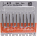 Stahlbohrer 1, acél-fúró, ISO 023, RAL, 10 darab