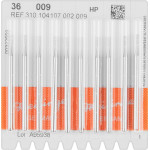 Stahlbohrer 36, acél-fúró, ISO 009, HP, 10 darab