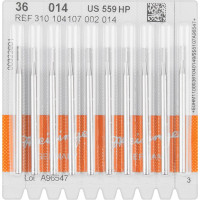 Stahlbohrer 36, acél-fúró, ISO 014, HP, 10 darab