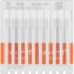 Stahlbohrer 36, acél-fúró, ISO 018, HP, 10 darab