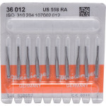 Stahlbohrer 36, acél-fúró, ISO 012, RA, 10 darab